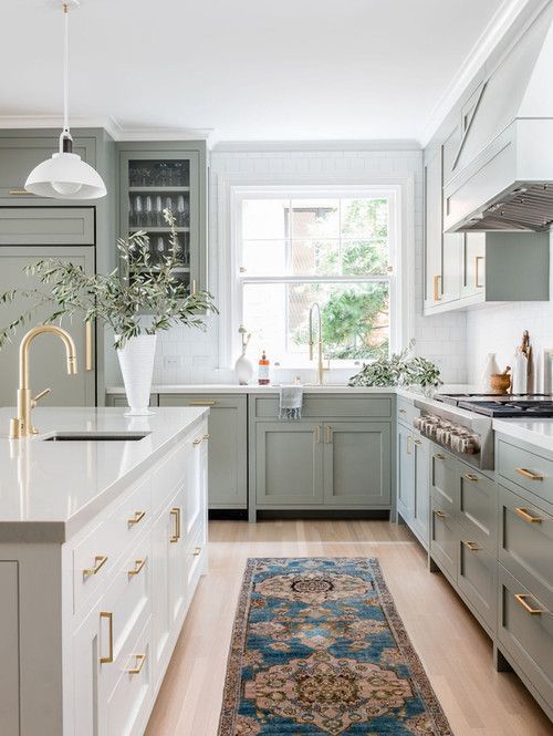 Sage Green Kitchen Cabinets