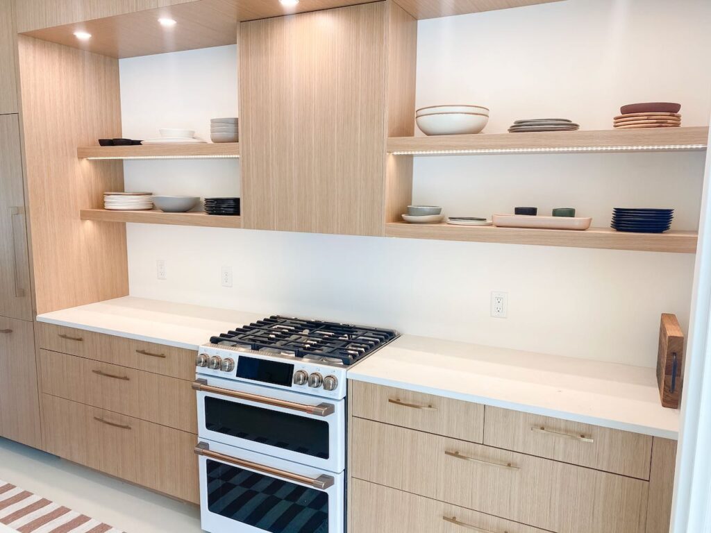 white oak cabinet ideas