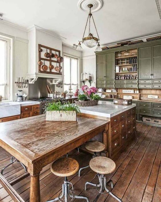 kitchen island with seating