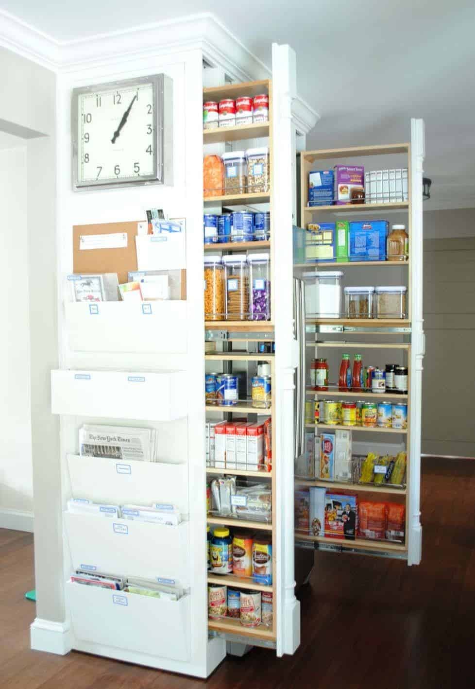 roll out pantry shelves