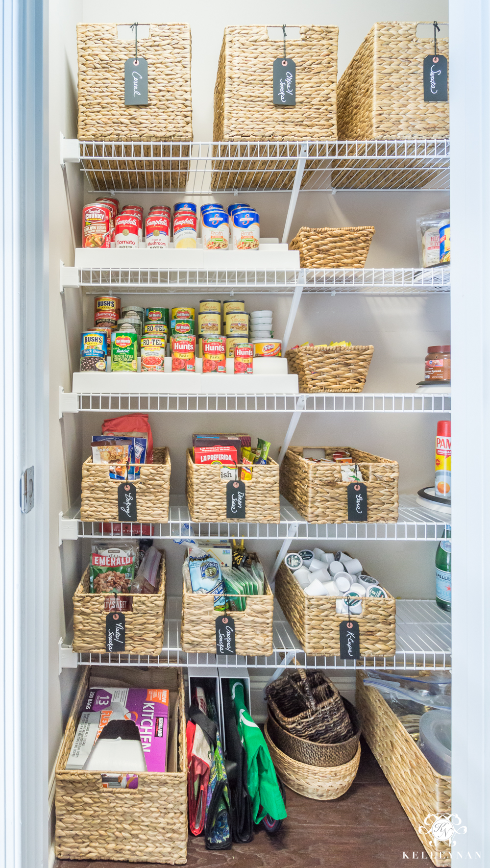 pantry shelf risers