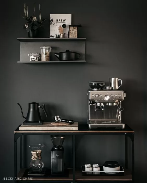 Modern coffee corner ideas