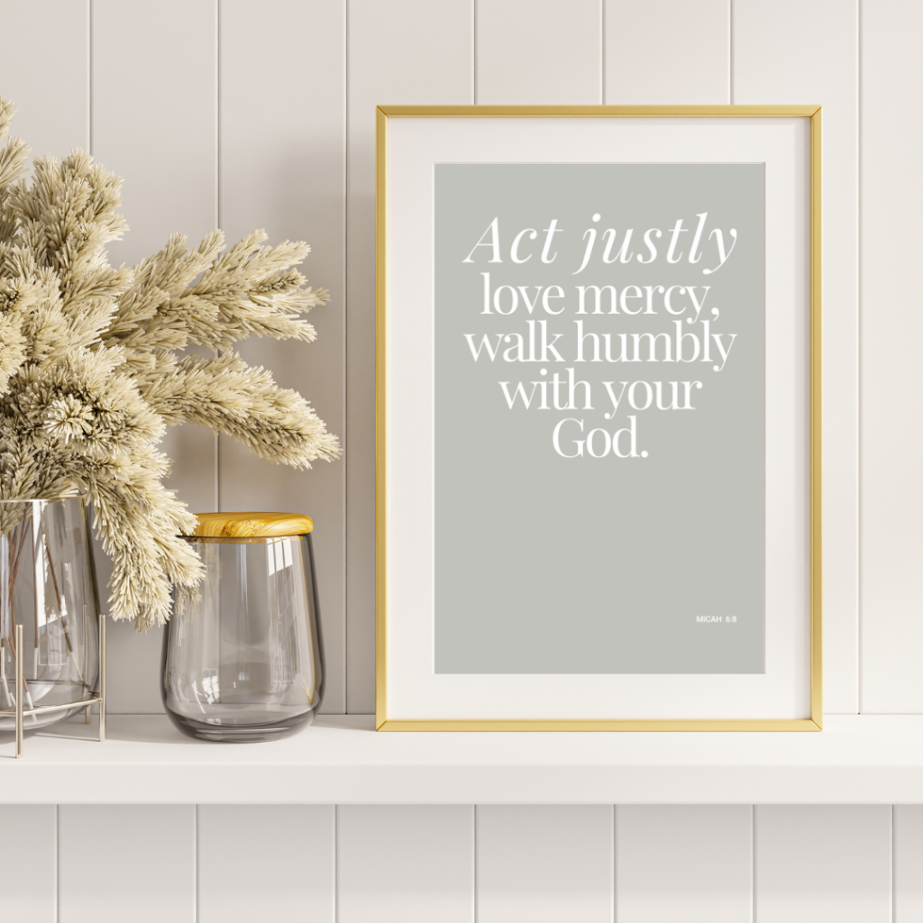 Bible Verse Kitchen Art