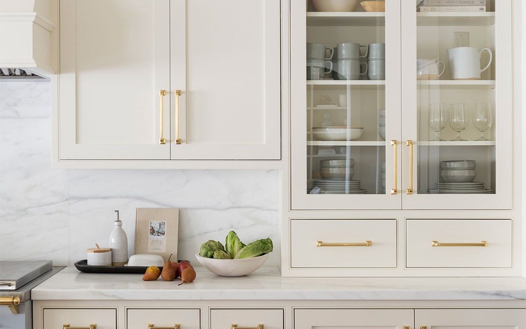 Not-Your-Grandma’s Cream Kitchen Cabinets